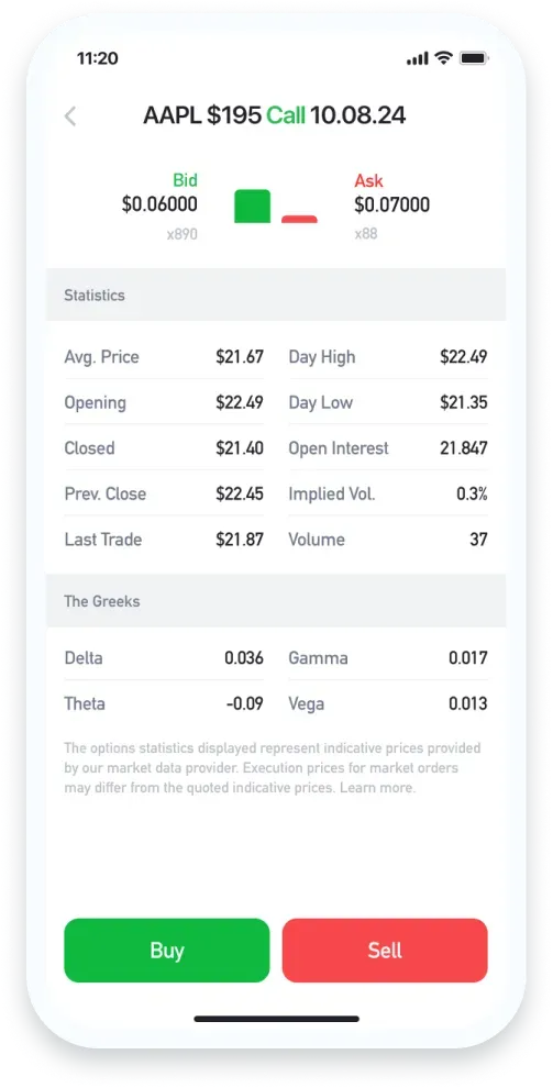 option action