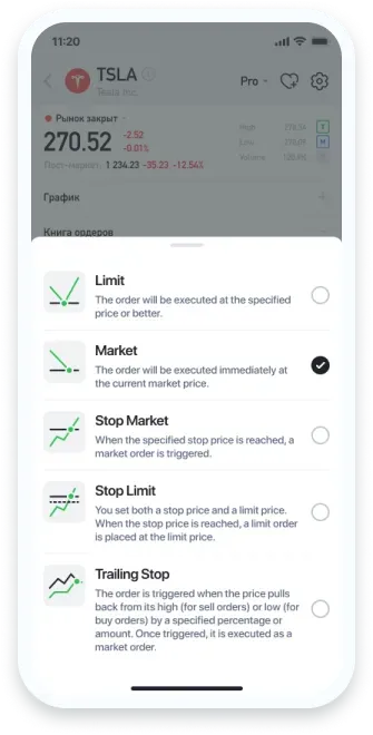 order types